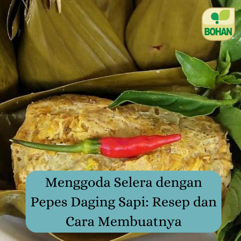 Menggoda Selera dengan Pepes Daging Sapi: Resep dan Cara Membuatnya